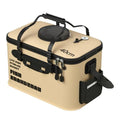 Folding Live Fish Bucket with Portable EVA Water Tank-0