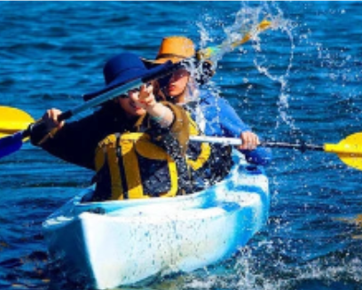 Ensemble de pagaies de kayak en alliage d'aluminium